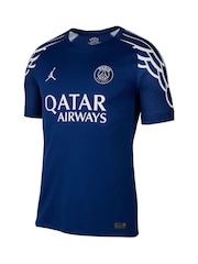 Nike Blue PSG Fourth Stadium Football Shirt - Image 5 of 10