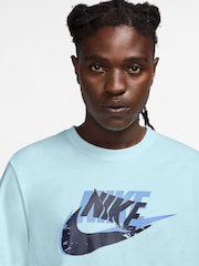Nike Glacier Blue Sportswear T-Shirt - Image 3 of 3