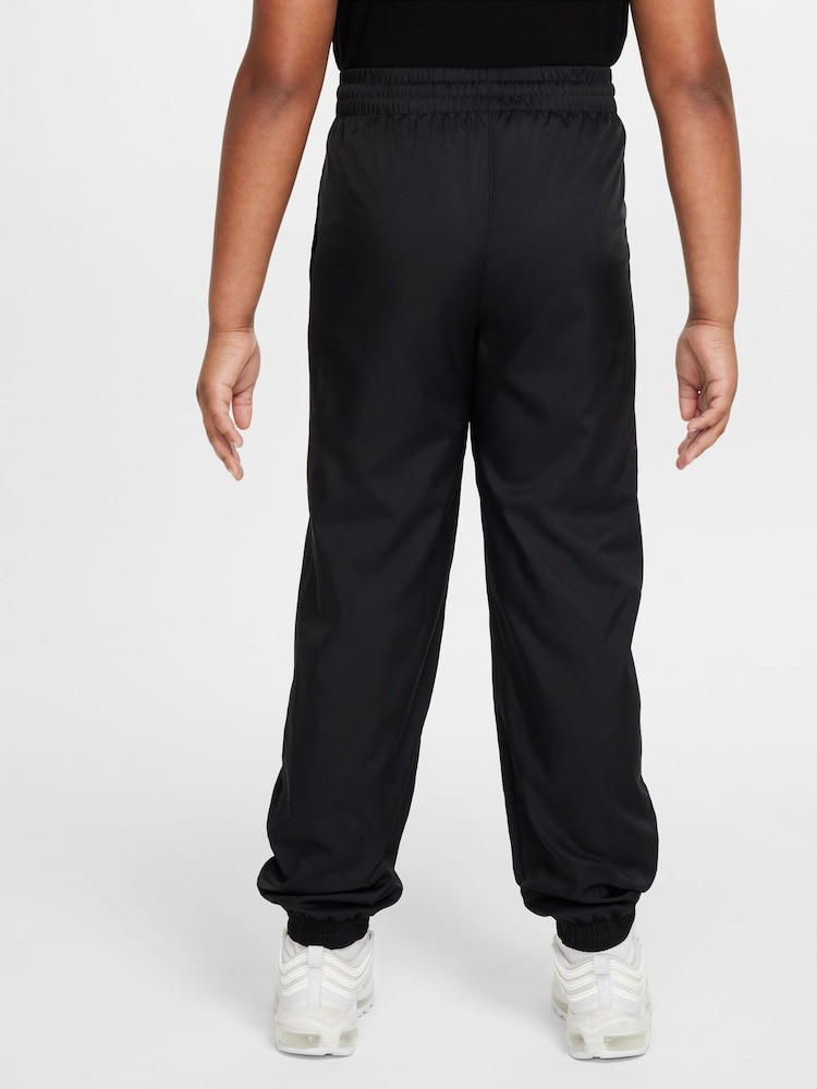 Nike Black Sportswear Club Woven Joggers - Image 2 of 9 Nike Black Sportswear Club Woven Joggers - Image 2 of 9