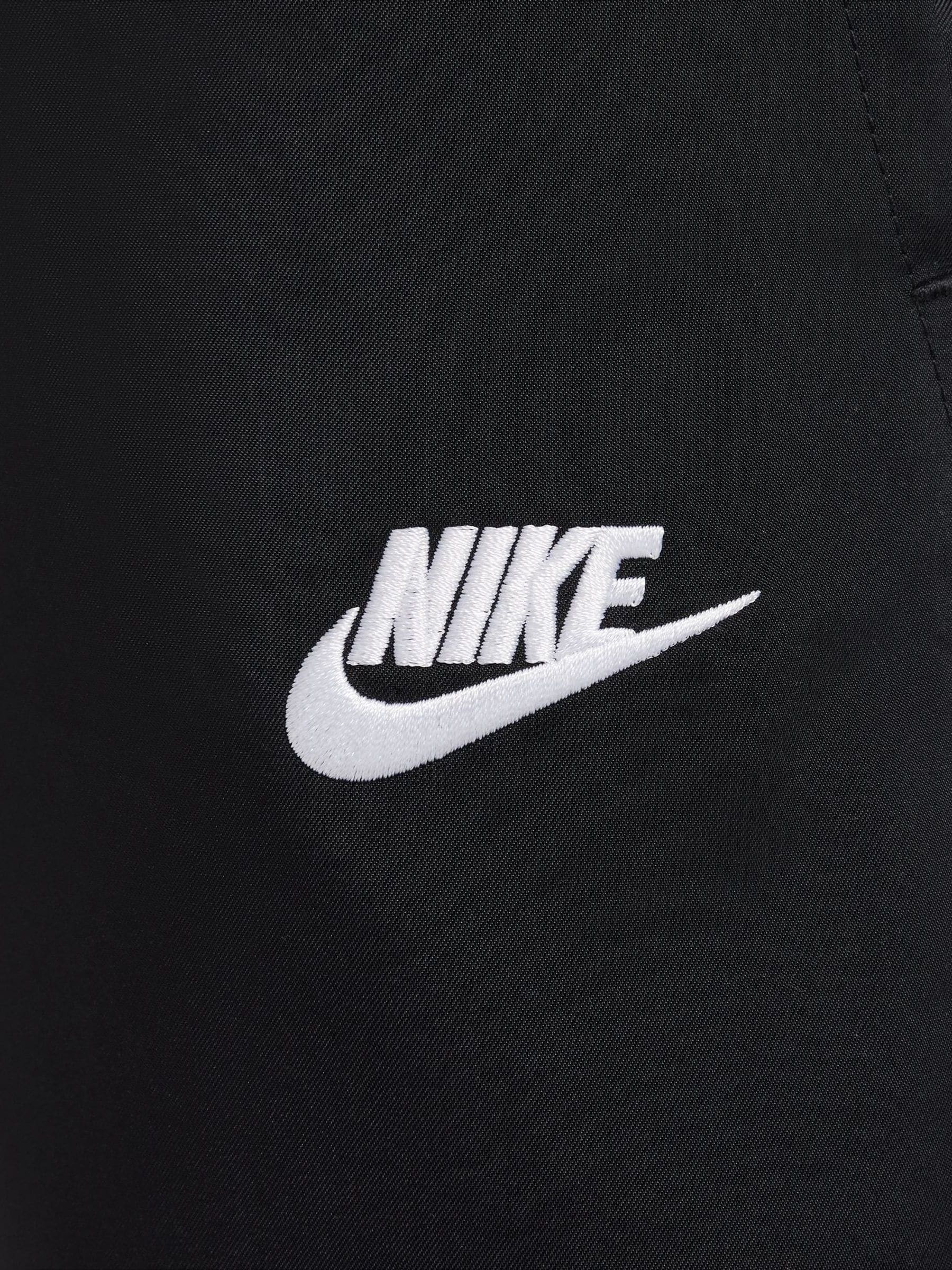 nike logo woven joggers