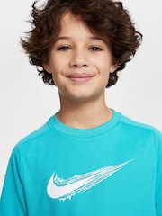 Nike Cactus Blue Multi Dri-FIT Short Sleeve T-Shirt - Image 4 of 5