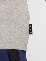Nike Grey Sportswear Air Graphic T-Shirt - Image 9 of 10