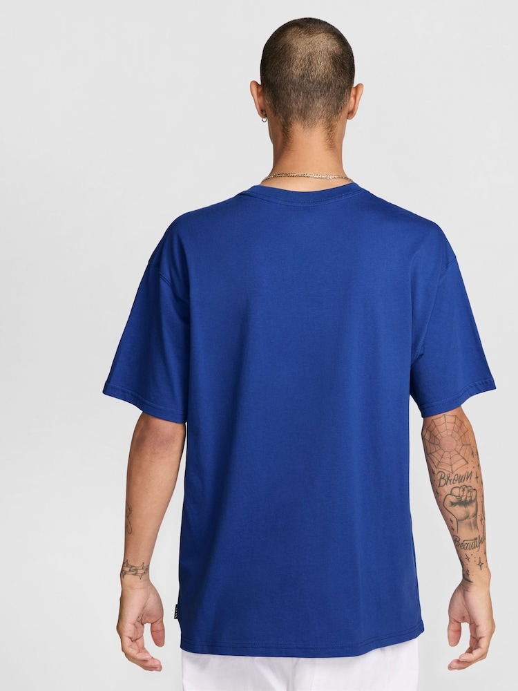 Nike Royal Blue Sportswear Air Graphic T-Shirt - Image 2 of 3