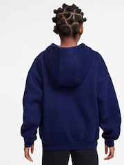 Nike Void Blue SB Easy On Oversized Pullover Hoodie - Image 2 of 3
