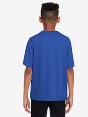 Nike Royal Blue Multi Dri-FIT Short Sleeve T-Shirt - Image 2 of 3