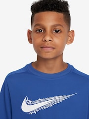 Nike Royal Blue Multi Dri-FIT Short Sleeve T-Shirt - Image 3 of 3