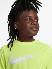 Nike Lemon Yellow Multi Dri-FIT Short Sleeve T-Shirt - Image 3 of 3