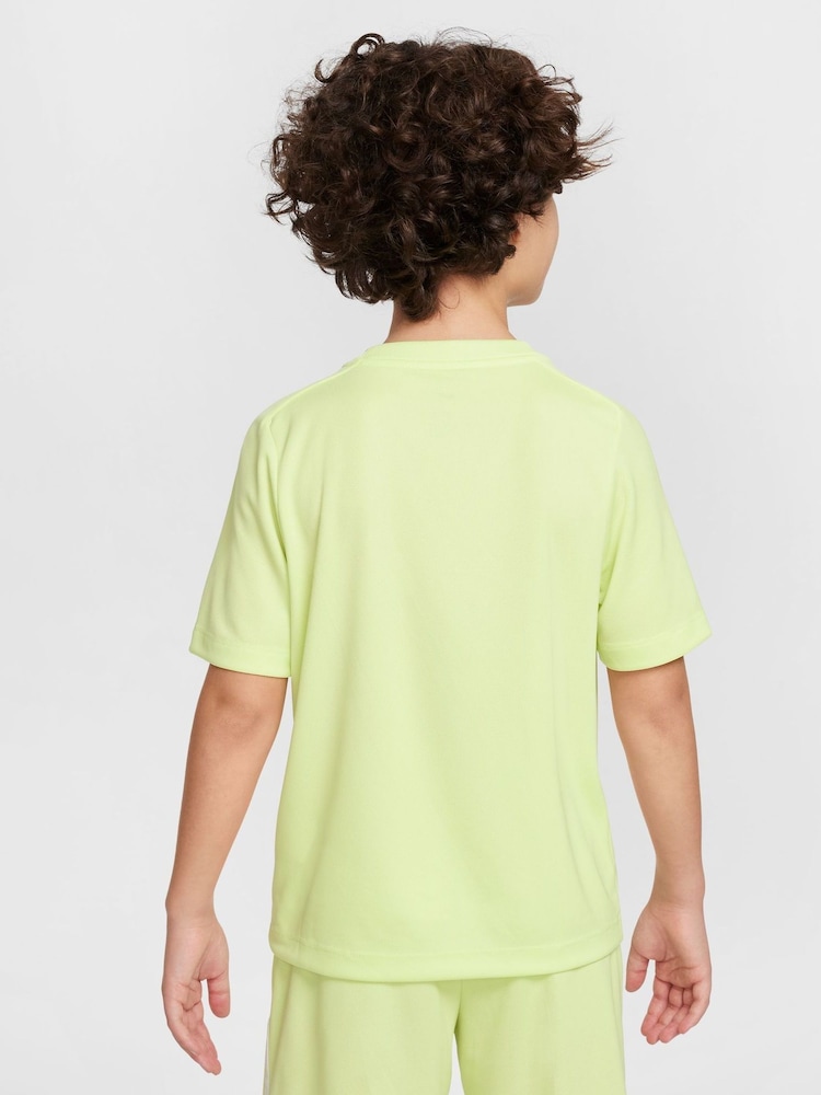 Zitronengelb - Nike Dri-fit T-Shirt - Bild 5 von 5