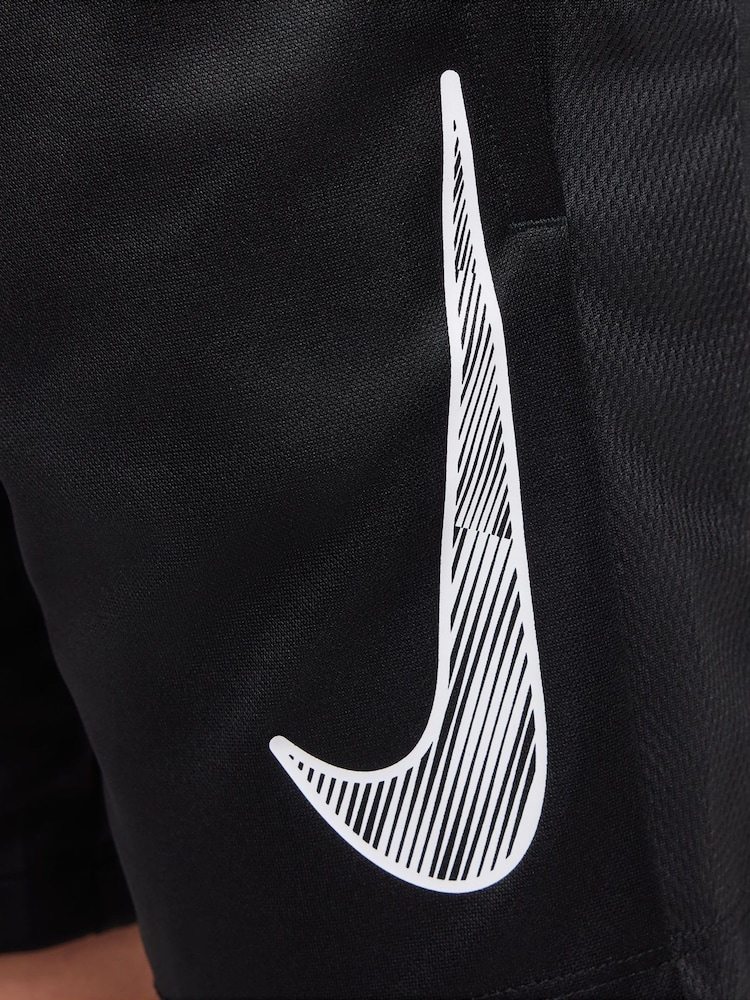 Nike Black Trophy 23 DriFIT Shorts - Image 7 of 7