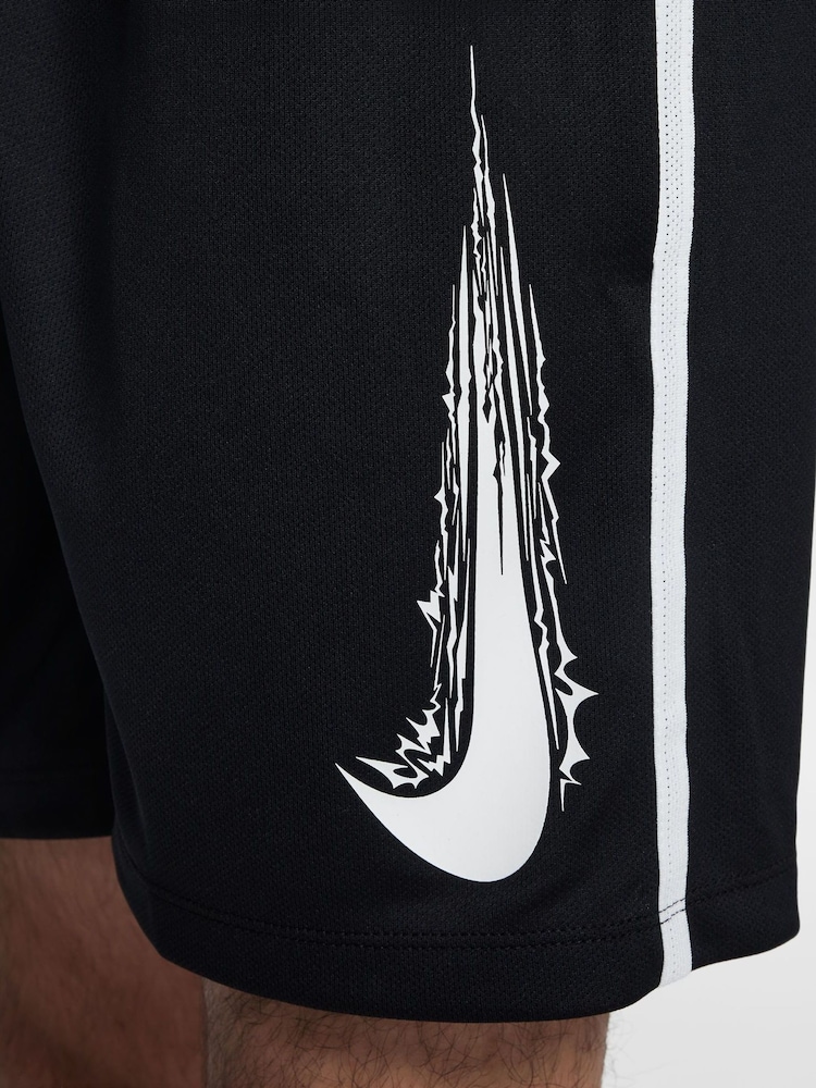 Nike Black Multi Dri-FIT Shorts - Image 7 of 7
