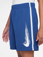 Nike Royal Blue Multi Dri-FIT Shorts - Image 3 of 4