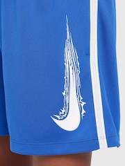 Nike Royal Blue Multi Dri-FIT Shorts - Image 6 of 7