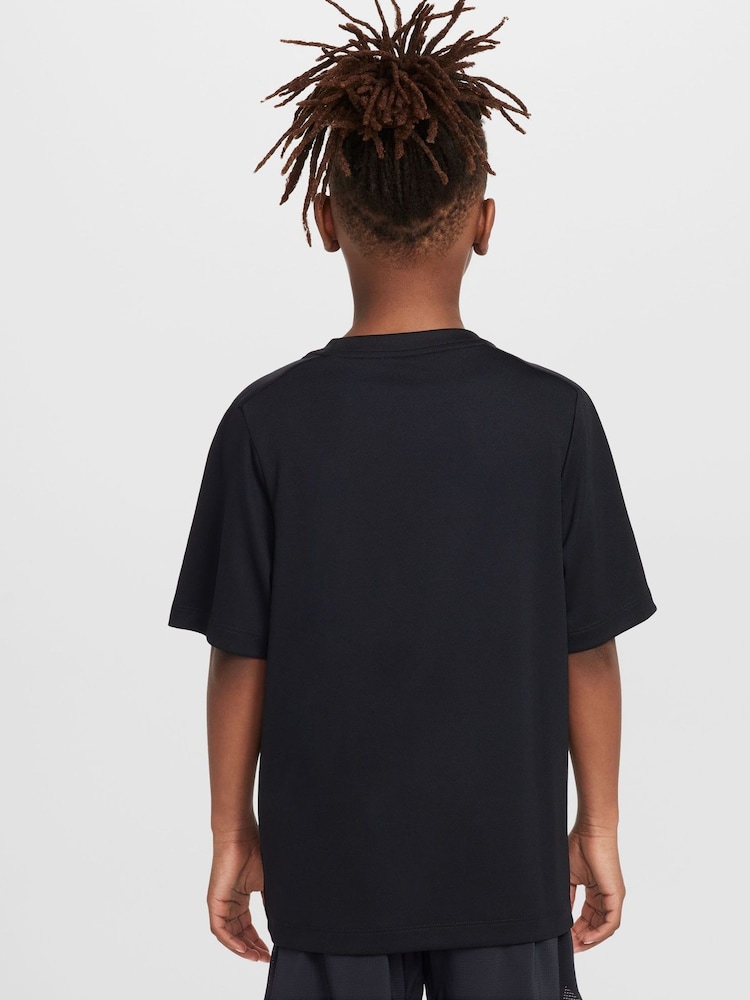 Nike Black Multi Dri-FIT Short Sleeve T-Shirt - Image 2 of 3