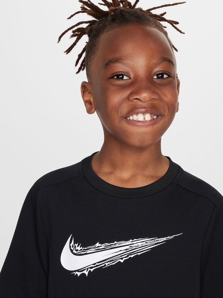 Nike Black Multi Dri-FIT Short Sleeve T-Shirt - Image 3 of 3