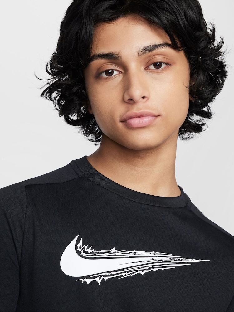 Schwarz - Nike Dri-fit T-Shirt - Bild 2 von 5