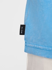 Nike University Blue Oversized Sportswear Premium T-Shirt - Image 6 of 7