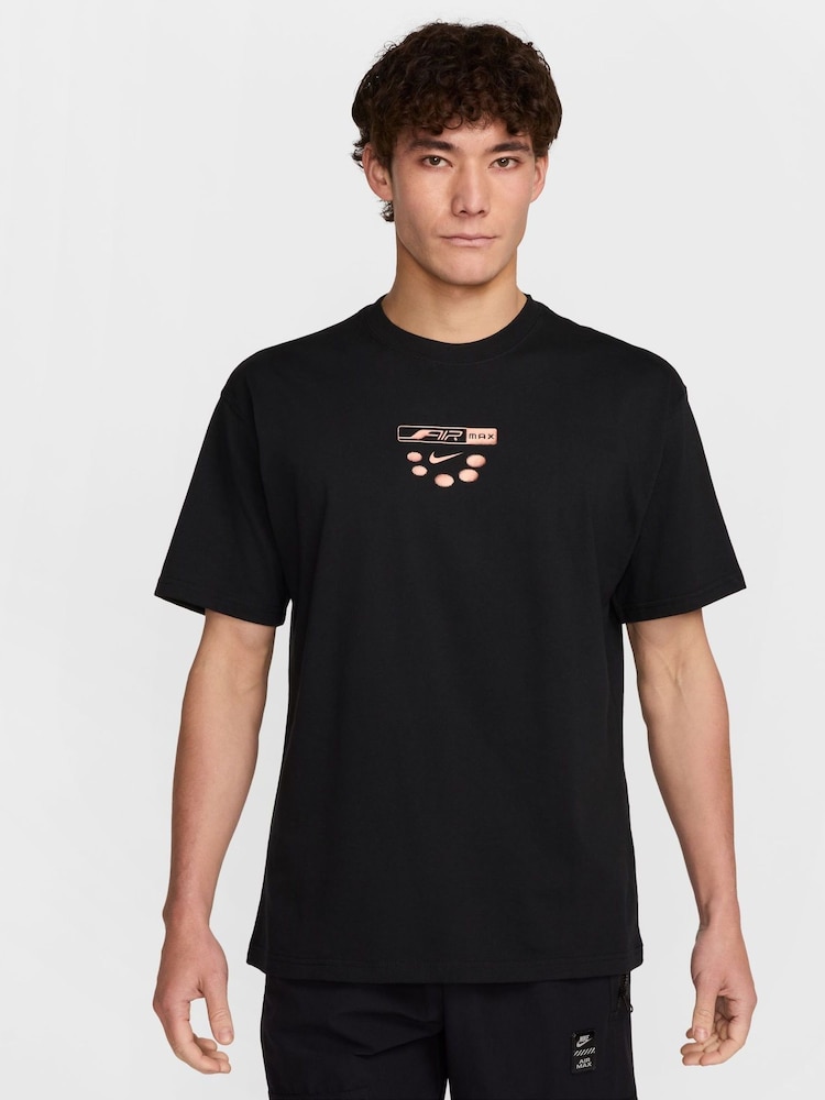 Nike Black Sportswear Air Max Day T-Shirt - Image 2 of 6