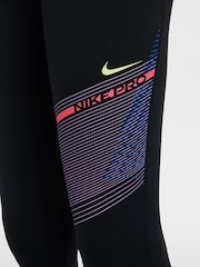 Nike Black Pro Girls Dri-FIT Leggings - Image 5 of 6