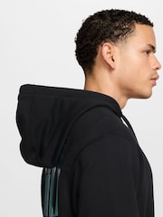 Nike Black Club Back Graphic Pullover Hoodie - Image 7 of 8