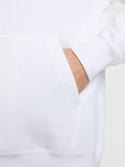 Nike White Club Back Graphic Pullover Hoodie - Image 5 of 8