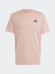 adidas Pink Train Essentials Feelready Novelty T-Shirt - Image 10 of 10