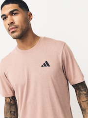 adidas Pink Train Essentials Feelready Novelty T-Shirt - Image 3 of 10