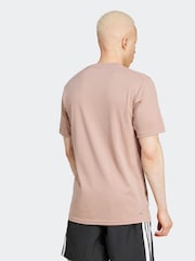 adidas Pink Train Essentials Feelready Novelty T-Shirt - Image 6 of 10