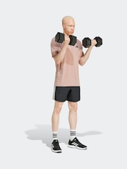 adidas Pink Train Essentials Feelready Novelty T-Shirt - Image 7 of 10