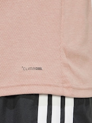 adidas Pink Train Essentials Feelready Novelty T-Shirt - Image 8 of 10