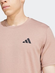 adidas Pink Train Essentials Feelready Novelty T-Shirt - Image 9 of 10