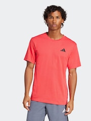 adidas Red Train Essentials Feelready Novelty T-Shirt - Image 1 of 6