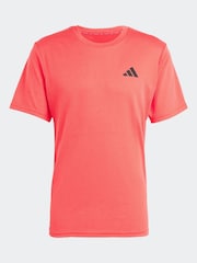 adidas Red Train Essentials Feelready Novelty T-Shirt - Image 6 of 6