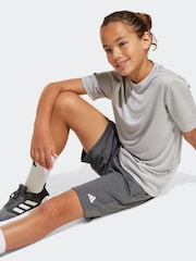 adidas Grey Essentials Shorts - Image 3 of 6