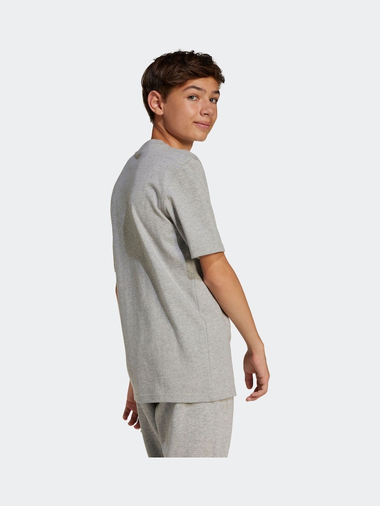 adidas Grey All SZN 100% Cotton T-Shirt - Image 2 of 6