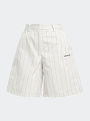 adidas originals White Pinstripe Shorts - Image 11 of 11