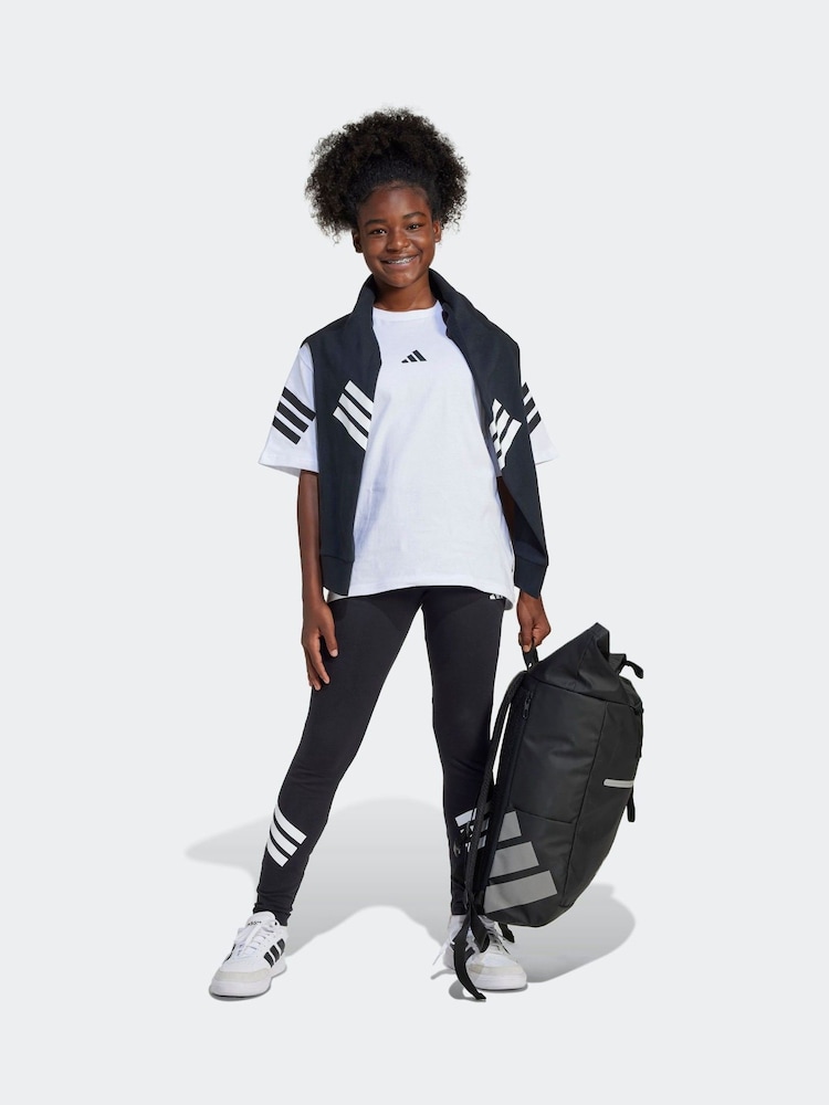 adidas Future Icons 3 Stripes Leggings - Image 3 of 6