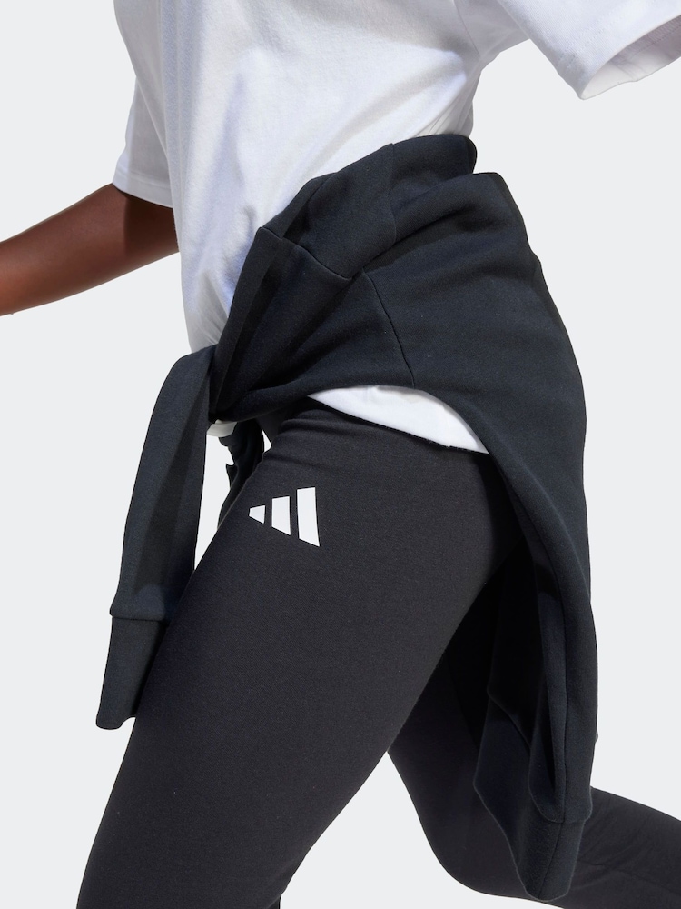 adidas Future Icons 3 Stripes Leggings - Image 4 of 6