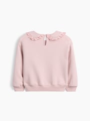 Gap Pink Vintage Soft Collared Logo Sweatshirt (6mths-5yrs) - Image 2 of 2