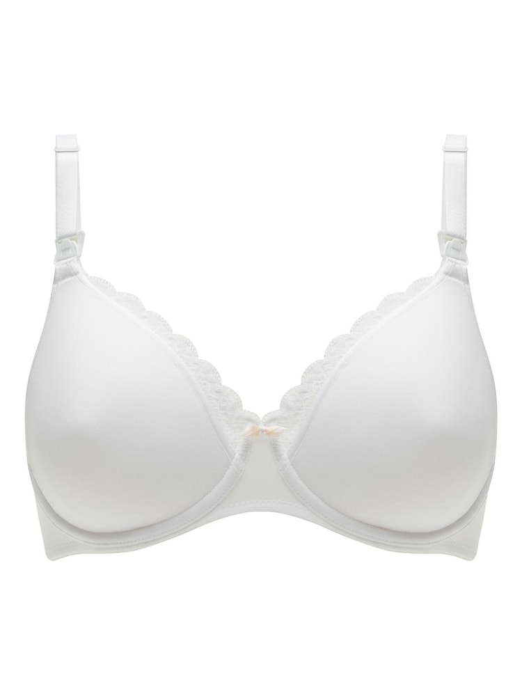 Chantelle White Maternity Spacer Underwired Bra - Image 5 of 5 Chantelle White Maternity Spacer Underwired Bra - Image 5 of 5