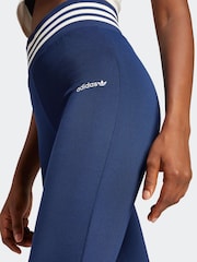 adidas Originals Blue Flared Joggers - Image 5 of 6