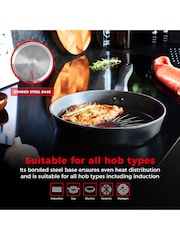 Tower Black Smart Start Forged Frying Pan - Image 4 of 10
