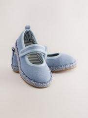 Blue Touch Fastening Espadrilles Shoes - Image 1 of 6