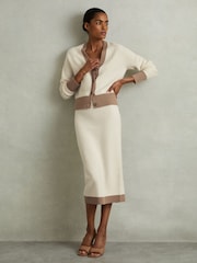 Cardigan Reiss Brie laine color block - Image 3 of 5