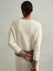 Cardigan Reiss Brie laine color block - Image 4 of 5