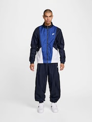 Обсидиановый - Nike Club Woven Colour Block Tracksuit - Image 1 of 3