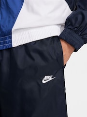 Обсидиановый - Nike Club Woven Colour Block Tracksuit - Image 3 of 3