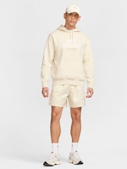 Nike Light Khaki Club Fleece Hoodie - Image 6 of 6