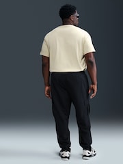 Nike Black Club Woven Cargo Trousers - Image 2 of 4