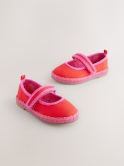 Orange Touch Fastening Espadrilles Shoes - Image 1 of 5