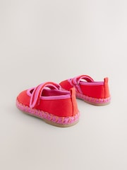 Orange Touch Fastening Espadrilles Shoes - Image 3 of 5